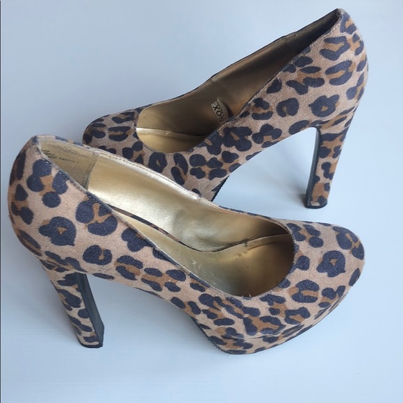 Mossimo | Leopard Print Platform Heels | 7.5 - Picture 7 of 15